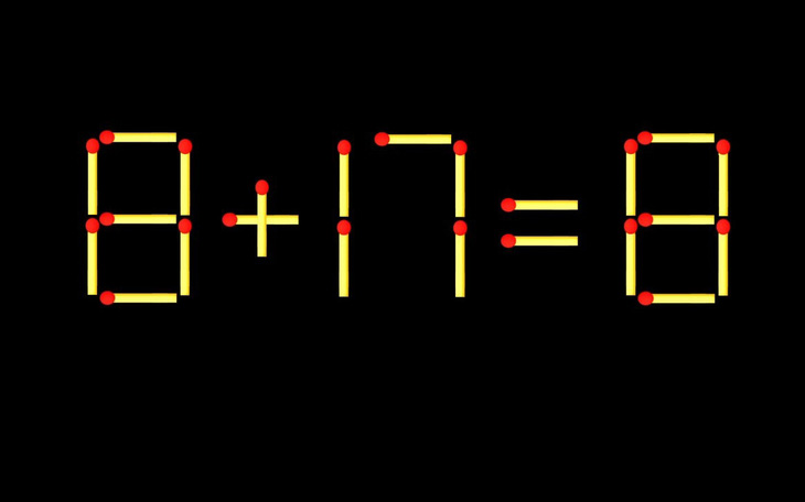 Thử tài IQ: Di chuyển một que diêm để 6+12=7 thành phép tính đúng - Ảnh 9.