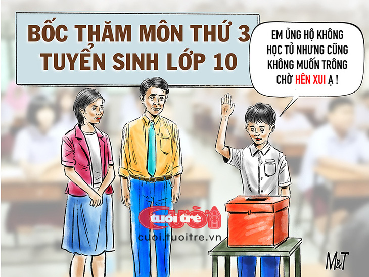 Bốc thăm môn thi có chống được 'học tủ'? - Ảnh 1.