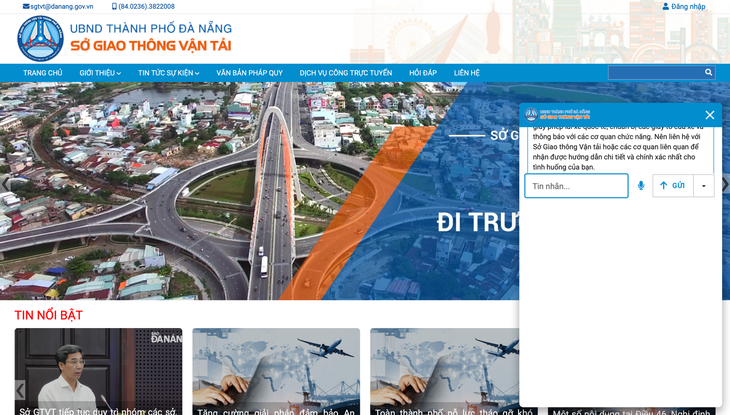 Đà Nẵng sử dụng chatbox hỗ trợ cấp, đổi giấy phép lái xe, giải đáp thông tin - Ảnh 1.