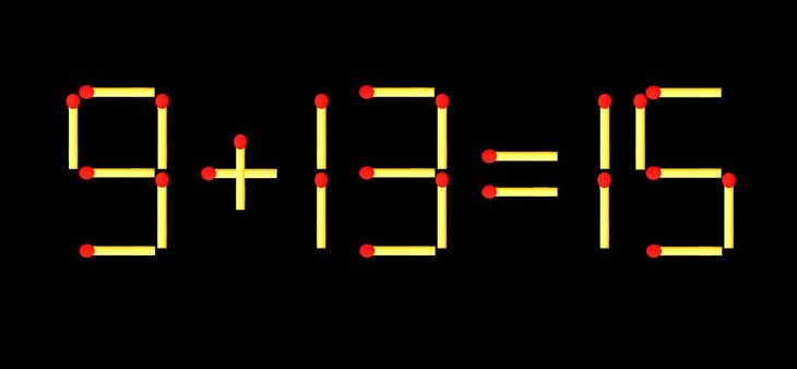 Thử tài IQ: Di chuyển một que diêm để 6+12=7 thành phép tính đúng - Ảnh 2.