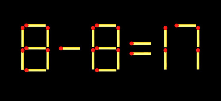 Thử tài IQ: Di chuyển một que diêm để 6+12=7 thành phép tính đúng - Ảnh 3.