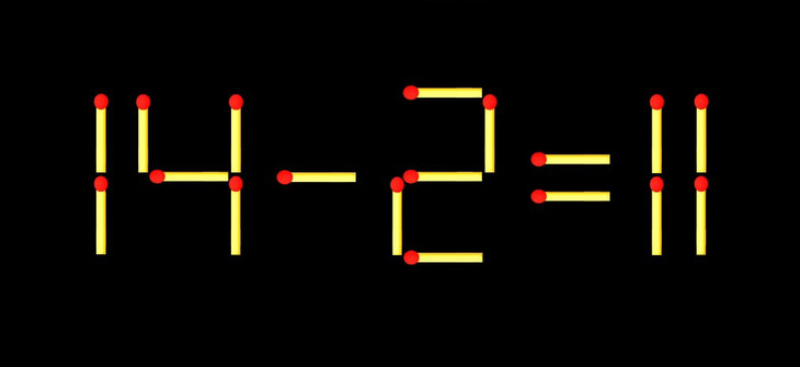 Thử tài IQ: Di chuyển một que diêm để 5/3=3/7 thành phép tính đúng - Ảnh 2.