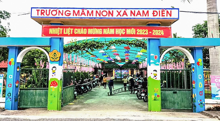 Công an điều tra nguyên nhân bé 2 tuổi tử vong tại trường mầm non - Ảnh 1.