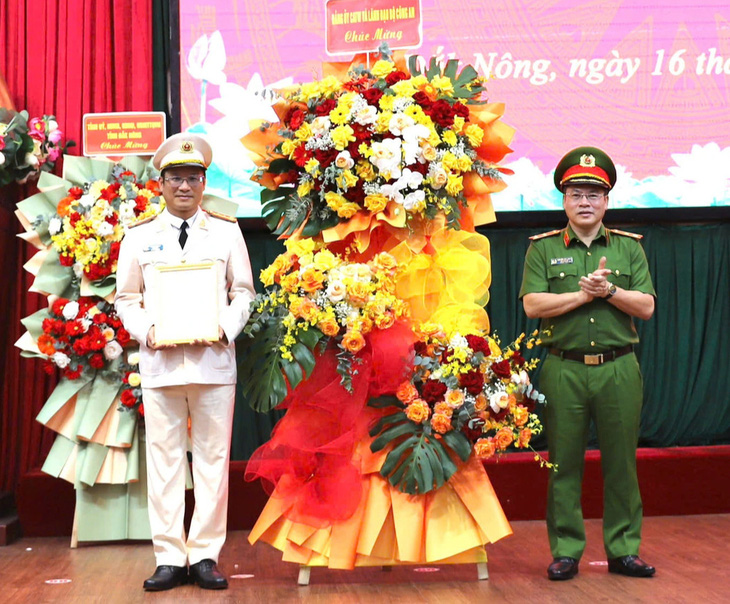 Phó giám đốc Công an tỉnh Quảng Nam làm giám đốc Công an tỉnh Đắk Nông - Ảnh 1.