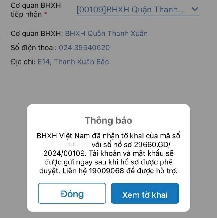 Hướng dẫn phụ huynh đăng ký tài khoản VssID cho con