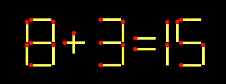 Thử tài IQ: Di chuyển một que diêm để 9+18=8 thành phép tính đúng - Ảnh 2.