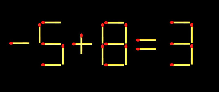 Thử tài IQ: Di chuyển một que diêm để 9-4=6 thành phép tính đúng - Ảnh 1.