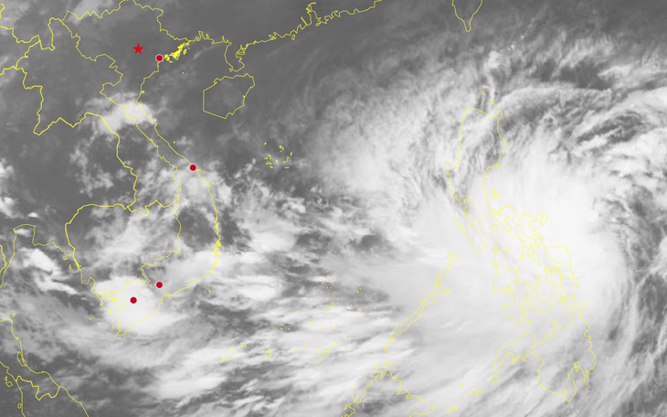 Bão Trami di chuyển nhanh vào Biển Đông, gió bão có thể mạnh cấp 10-11 - Ảnh 2.