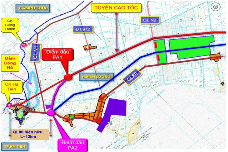 Over 80.000 billion VND to build expressway connecting Cambodia border ...