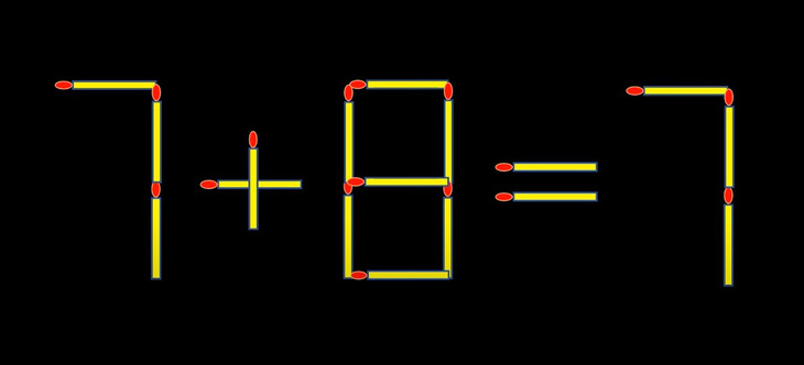 Thử tài IQ: Di chuyển một que diêm để 3+3=6 thành phép tính đúng - Ảnh 1.