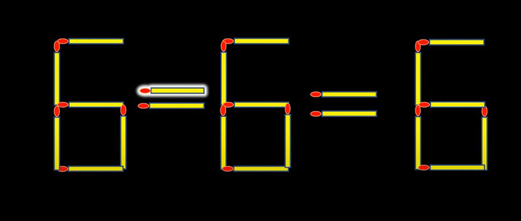 Thử tài IQ: Di chuyển một que diêm để 6-6=8 thành phép tính đúng - Ảnh 1.