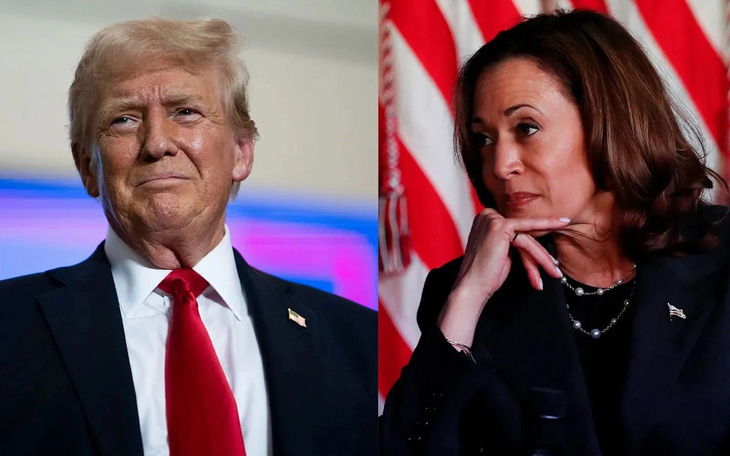 Giành giật bang chiến trường, ông Trump và bà Harris 'đối đầu' tại Michigan - Ảnh 2.