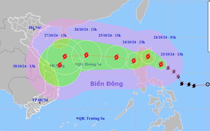 Lũ lụt nặng ở vùng Bicol, Philippines trước khi bão Trami đổ bộ - Ảnh 4.