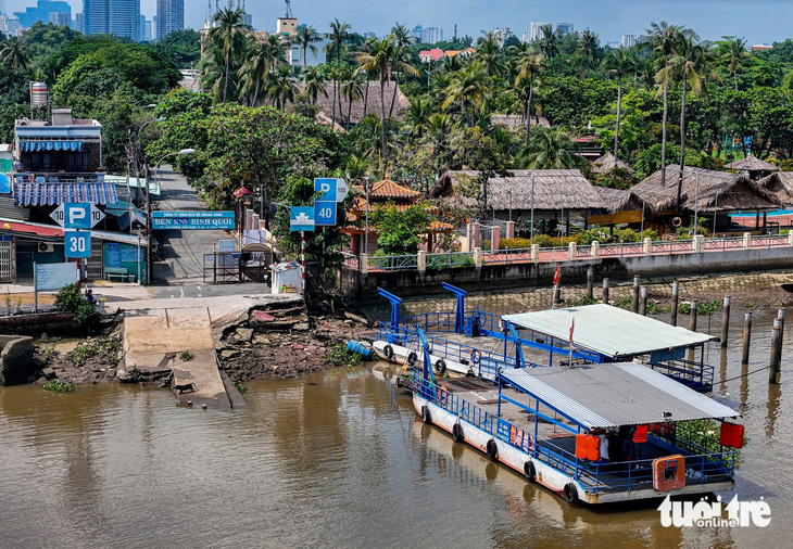 Dân mong mỏi từng ngày phà Bình Quới được hoạt động trở lại - Ảnh 2.