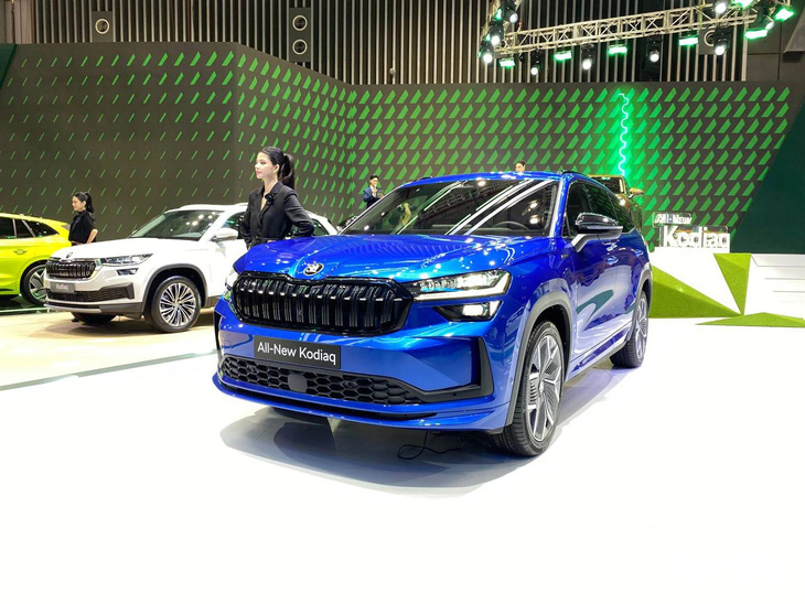 Skoda tung nhiều xe mới nhất ở Vietnam Motor Show 2024, có cả xe điện, chưa công bố giá bán - Ảnh 2.