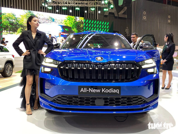 Skoda tung nhiều xe mới nhất ở Vietnam Motor Show 2024, có cả xe điện, chưa công bố giá bán - Ảnh 3.