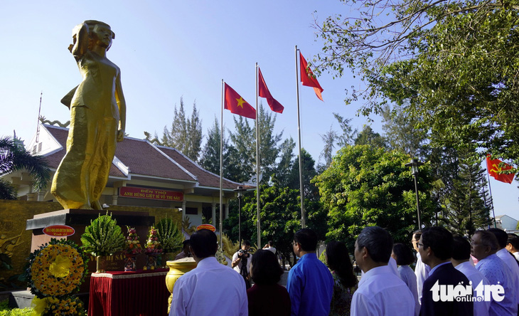 Quê hương Anh hùng liệt sĩ Võ Thị Sáu đạt huyện nông thôn mới nâng cao - Ảnh 1.