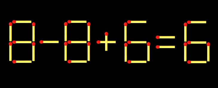 Thử tài IQ: Di chuyển một que diêm để 8+9=0 thành phép tính đúng - Ảnh 1.