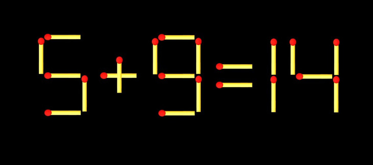 Thử tài IQ: Di chuyển một que diêm để 8+9=0 thành phép tính đúng - Ảnh 1.