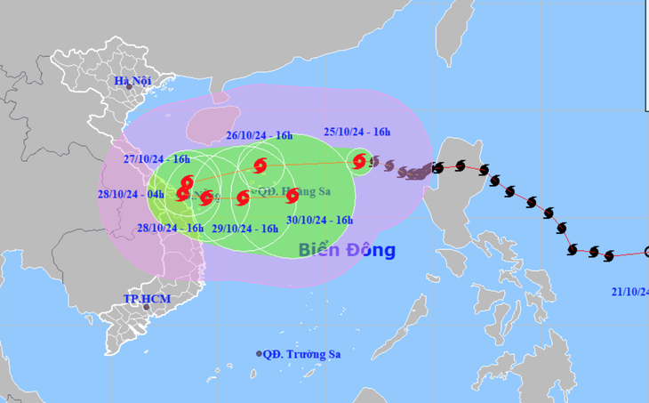 Storm Tra Mi is complicated, must prepare the highest response plan - Photo 2.