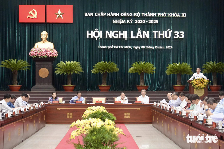 Phân công nhiệm vụ Thành ủy TP.HCM  - Ảnh 1.