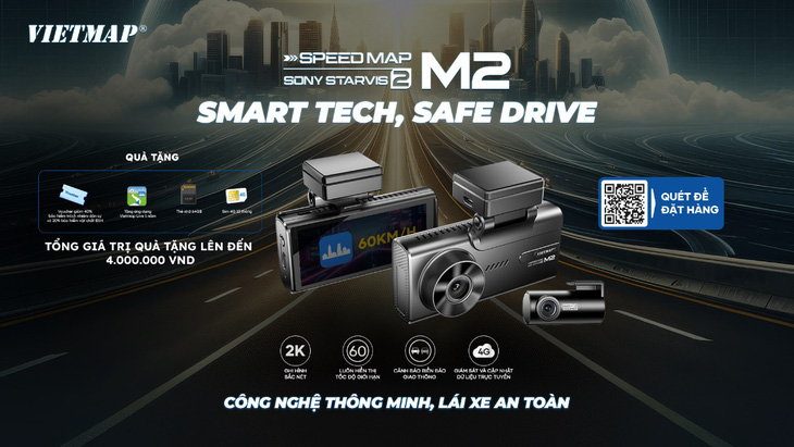 Vietmap ra mắt camera hành trình SpeedMap M2 - Ảnh 3.