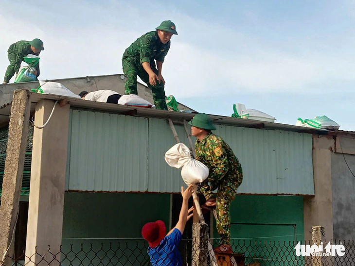 Muôn cách chống bão Trà Mi của người dân Quảng Nam - Ảnh 12.