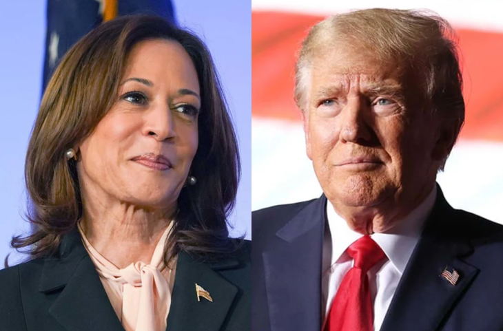 Giành giật bang chiến trường, ông Trump và bà Harris 'đối đầu' tại Michigan - Ảnh 1.