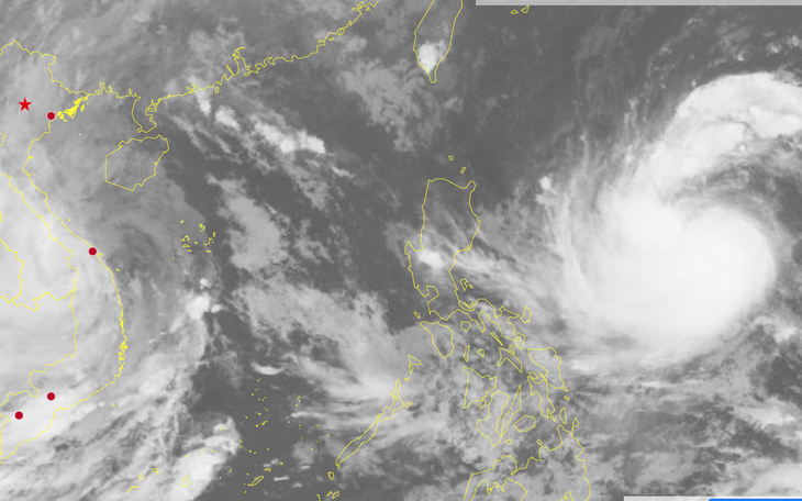 Diễn biến mới nhất bão Kong-rey ở ngoài khơi Phillippines - Ảnh 2.