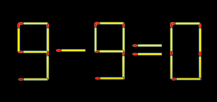 Thử tài IQ: Di chuyển một que diêm để 7-9=2 thành phép tính đúng - Ảnh 1.