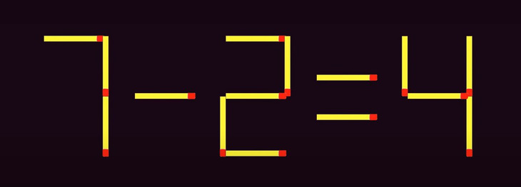 Thử tài IQ: Di chuyển hai que diêm để 4+4=9 thành phép tính đúng - Ảnh 2.