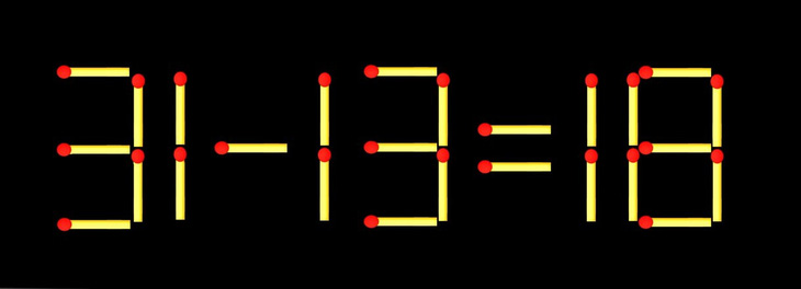 Thử tài IQ: Di chuyển một que diêm để 2+9=7 thành phép tính đúng - Ảnh 1.