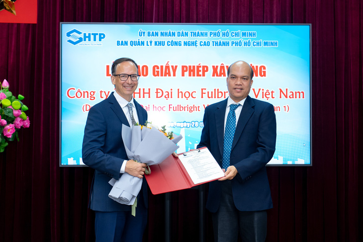 Đại học Fulbright Việt Nam có giấy phép xây dựng ở Khu công nghệ cao TP.HCM - Ảnh 1.