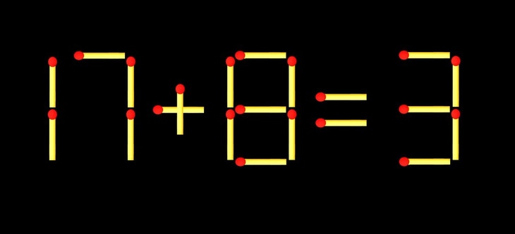 Thử tài IQ: Di chuyển một que diêm để 19+16=3 thành phép tính đúng - Ảnh 3.