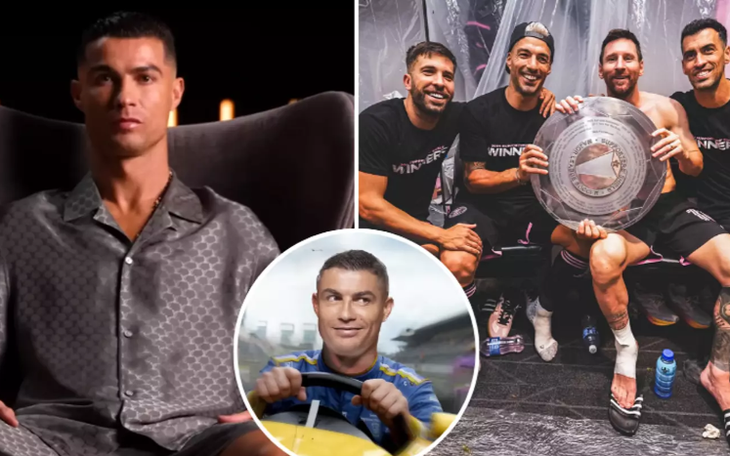 Ronaldo chặn nhân viên an ninh để khán giả chụp ảnh selfie - Ảnh 5.