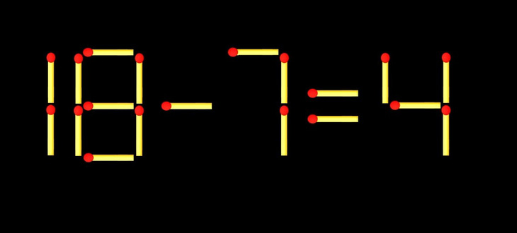 Thử tài IQ: Di chuyển một que diêm để 11+17=8 thành phép tính đúng - Ảnh 3.