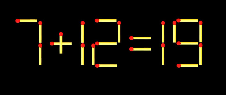 Thử tài IQ: Di chuyển một que diêm để 1+0=17 thành phép tính đúng - Ảnh 1.