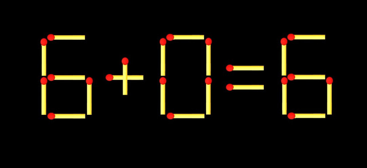 Thử tài IQ: Di chuyển một que diêm để 1+0=17 thành phép tính đúng - Ảnh 1.