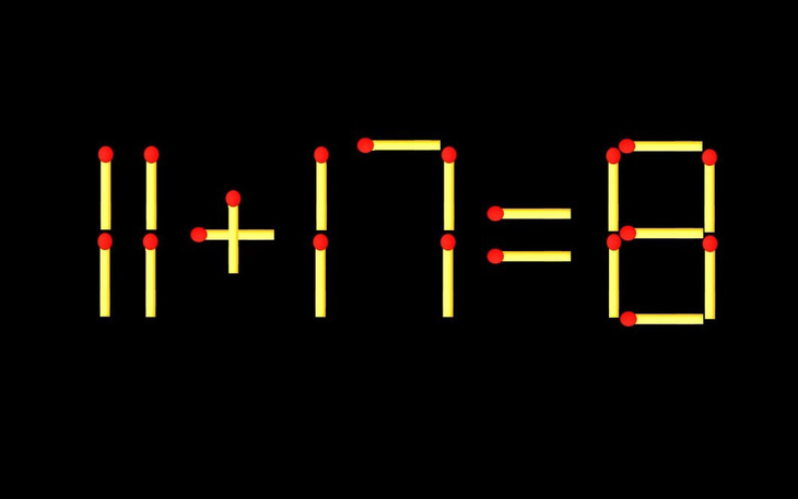 Thử tài IQ: Di chuyển một que diêm để 7-17=6 thành phép tính đúng - Ảnh 7.