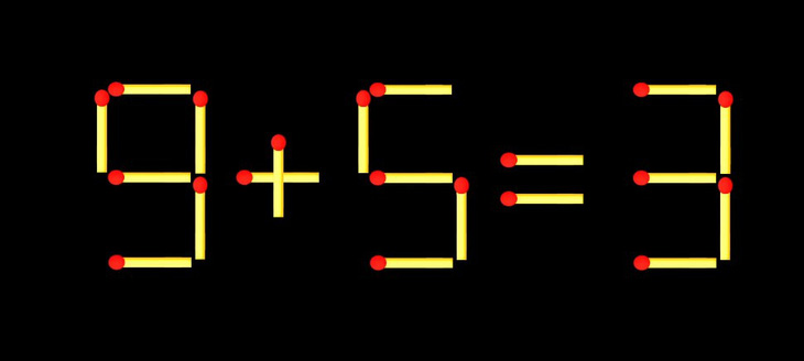 Thử tài IQ: Di chuyển hai que diêm để 8+12=6 thành phép tính đúng - Ảnh 2.