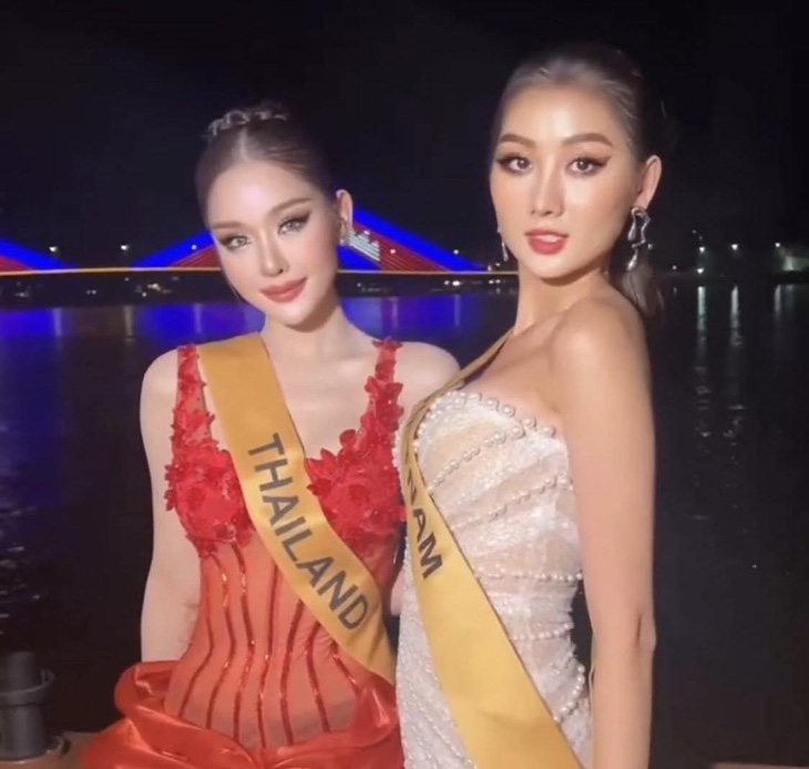 Hoa hậu Quế Anh bị chỉ trích vì ‘ra vẻ', nói dối và giật mic của Miss Grand Cambodia  - Ảnh 1.