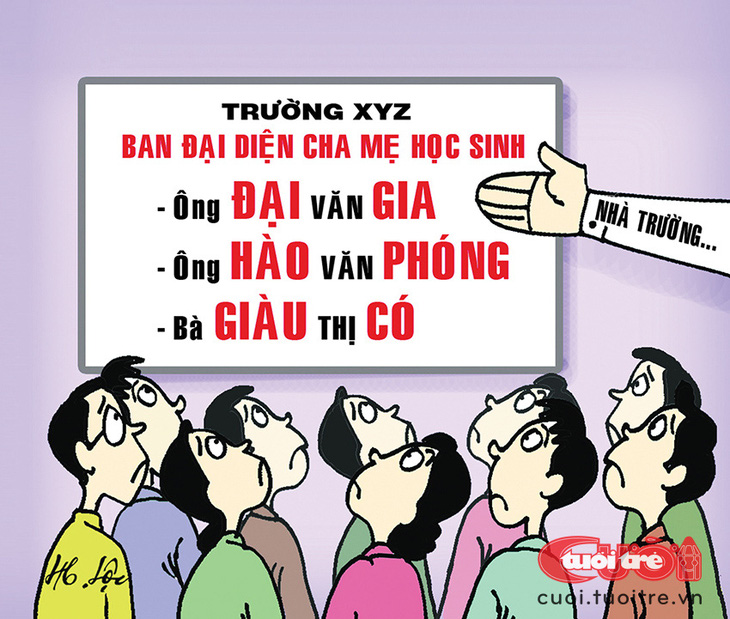 Ban đại diện cha mẹ học sinh toàn đại gia khiến phụ huynh nghèo lo ngay ngáy - Ảnh 1.