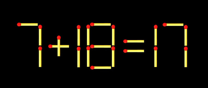 Thử tài IQ: Di chuyển một que diêm để 9+14=11 thành phép tính đúng - Ảnh 3.