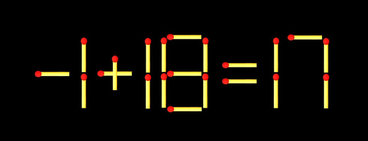 Thử tài IQ: Di chuyển một que diêm để 9+14=11 thành phép tính đúng - Ảnh 1.