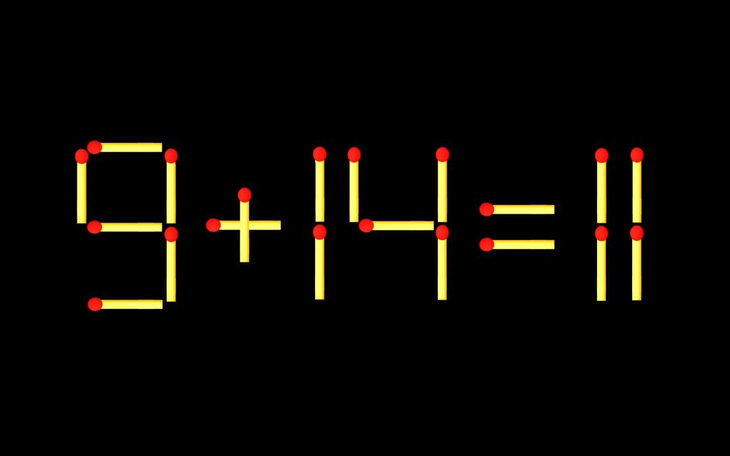 Thử tài IQ: Di chuyển một que diêm để 5+8=9 thành phép tính đúng - Ảnh 7.