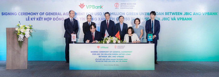 VPBank và ngân hàng của Nhật ký gói vay 150 triệu USD tài trợ dự án năng lượng sạch - Ảnh 1.