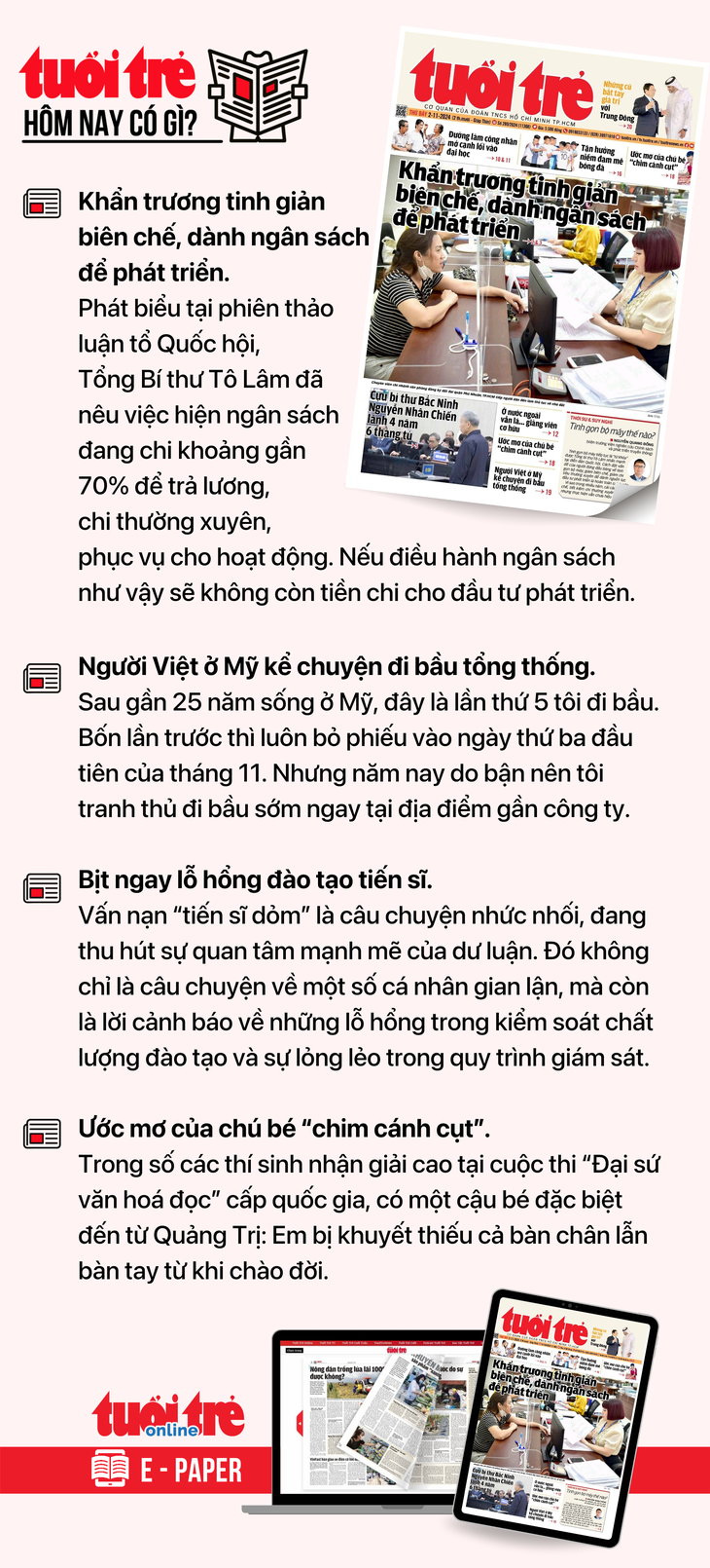 Tin tức sáng 2-11: TP.HCM ban hành nhiều chính sách hỗ trợ trường hợp nhà nước thu hồi đất - Ảnh 3.