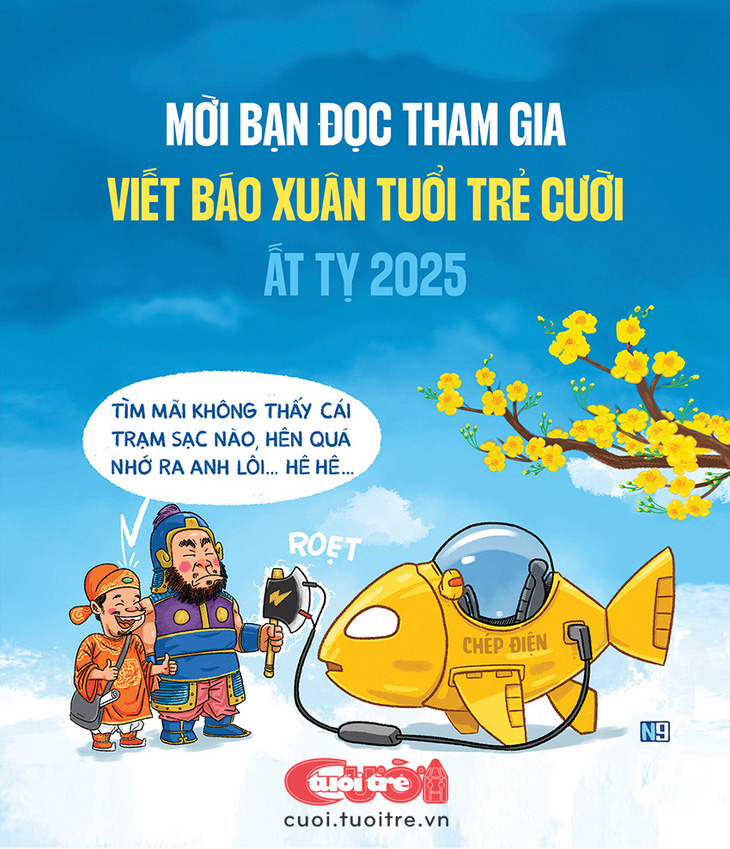 Mời bạn đọc tham gia viết báo Xuân Tuổi Trẻ Cười - Ảnh 1.