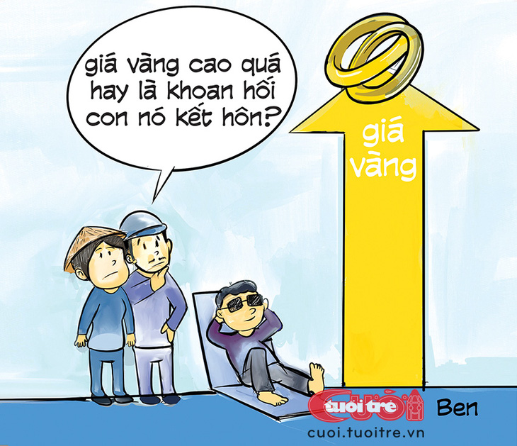 Kết hôn trong cơn bão giá vàng - Ảnh 1.