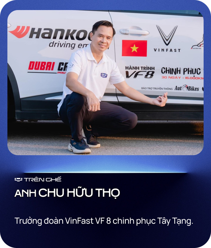 'Mang VinFast VF 8 chinh phục Tây Tạng vì cung đường Đông Nam Á quá dễ' - Ảnh 2.